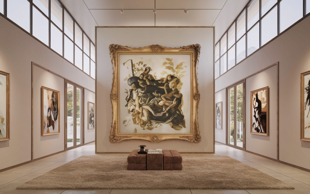 Luxury Residential Art Gallery Design: Elevate Your Home with iBuild Design and Construction