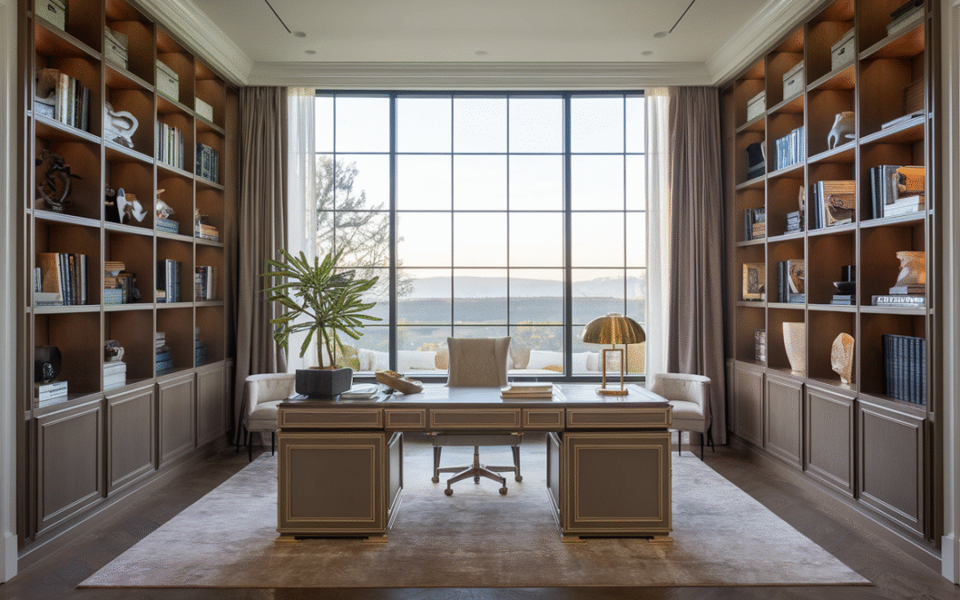 Luxury Home Office Design: Integrate Sophisticated Spaces in Custom Builds with iBuild