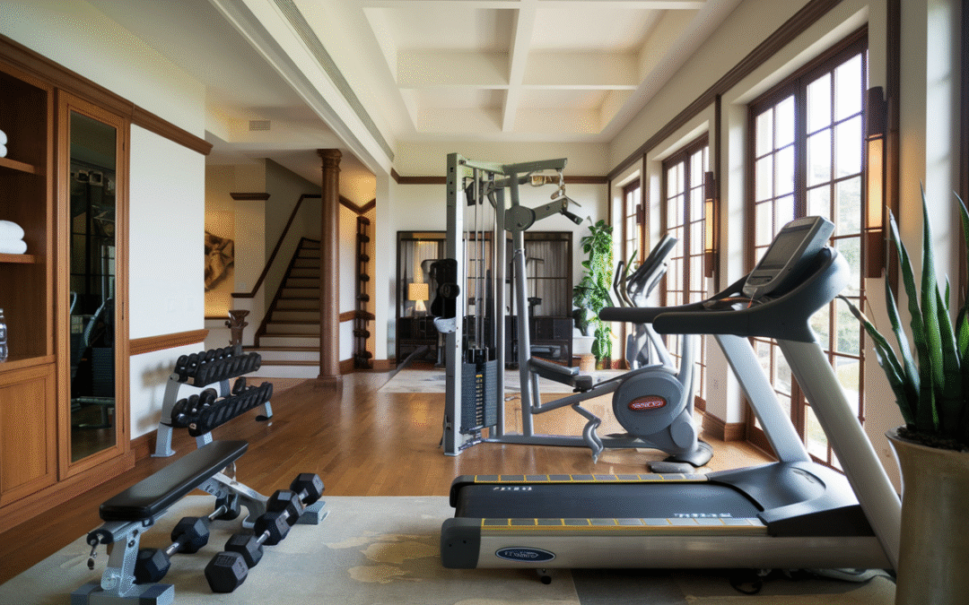 Luxury Home Gym Design: Crafting Opulent Workout Spaces for Bay Area Properties
