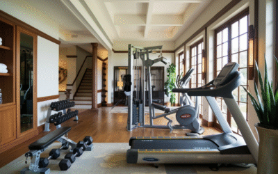 Luxury Home Gym Design: Crafting Opulent Workout Spaces for Bay Area Properties